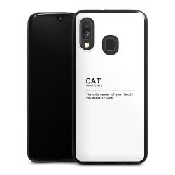 Silicone Slim Case black