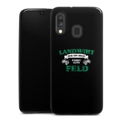 Silikon Slim Case schwarz