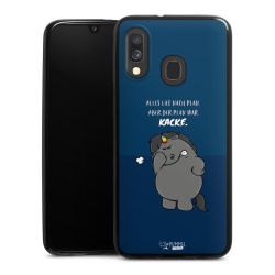 Silikon Slim Case schwarz