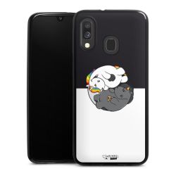 Silikon Slim Case schwarz