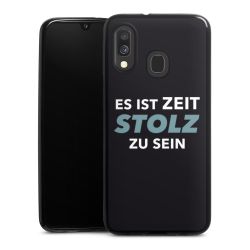 Silikon Slim Case schwarz