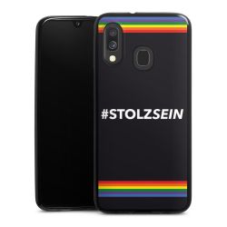 Silikon Slim Case schwarz