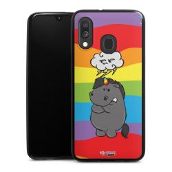 Silikon Slim Case schwarz