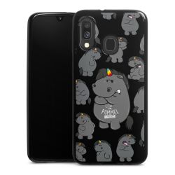 Silikon Slim Case schwarz