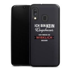Silikon Slim Case schwarz