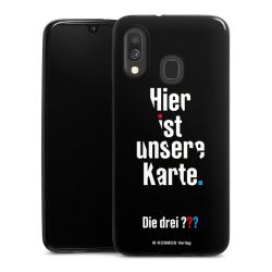 Silikon Slim Case schwarz