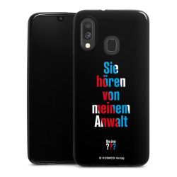 Silikon Slim Case schwarz