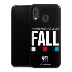 Silikon Slim Case schwarz