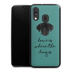 Silicone Slim Case black