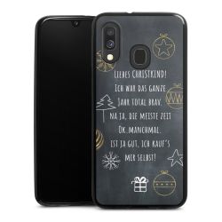 Silikon Slim Case schwarz