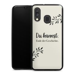 Silikon Slim Case schwarz