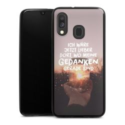 Silikon Slim Case schwarz