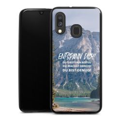 Silikon Slim Case schwarz