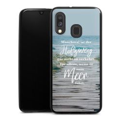 Silikon Slim Case schwarz