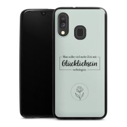 Silikon Slim Case schwarz