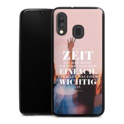 Silikon Slim Case schwarz