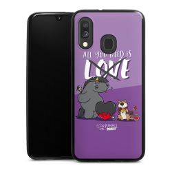 Silikon Slim Case schwarz