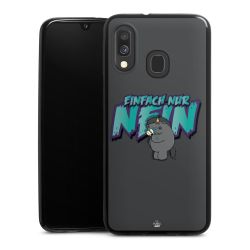 Silikon Slim Case schwarz