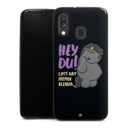 Silikon Slim Case schwarz