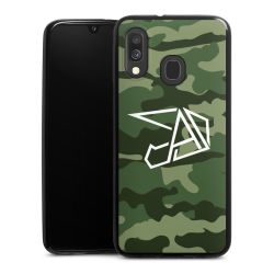 Silikon Slim Case schwarz