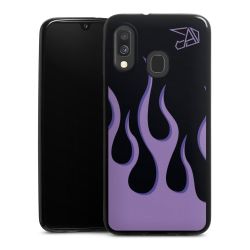 Silikon Slim Case schwarz