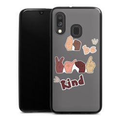 Silicone Slim Case black