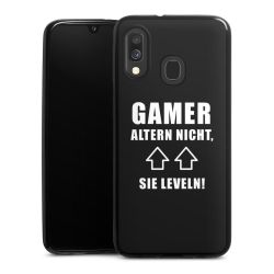 Silikon Slim Case schwarz