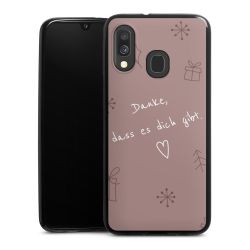 Silikon Slim Case schwarz