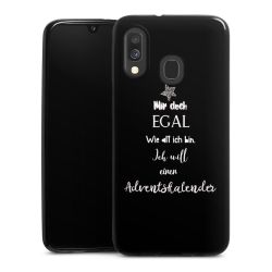 Silikon Slim Case schwarz