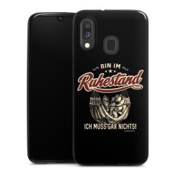 Silikon Slim Case schwarz