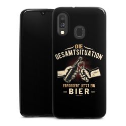 Silikon Slim Case schwarz