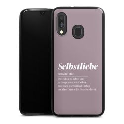 Silikon Slim Case schwarz