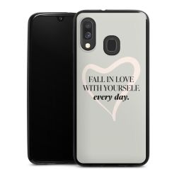Silicone Slim Case black