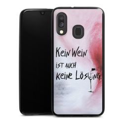 Silikon Slim Case schwarz