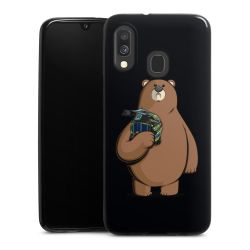 Silikon Slim Case schwarz