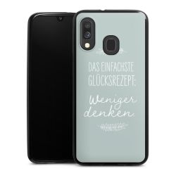 Silikon Slim Case schwarz