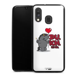 Silikon Slim Case schwarz