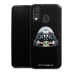 Silikon Slim Case schwarz