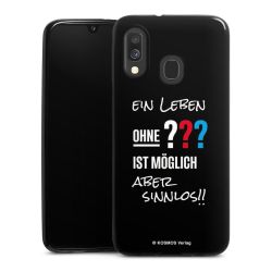 Silikon Slim Case schwarz