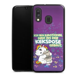 Silikon Slim Case schwarz