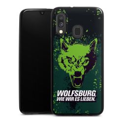 Silikon Slim Case schwarz