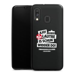 Silikon Slim Case schwarz