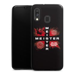 Silikon Slim Case schwarz