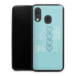 Silicone Slim Case black