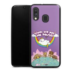 Silikon Slim Case schwarz