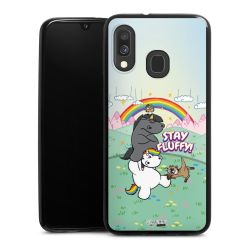 Silikon Slim Case schwarz