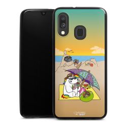 Silikon Slim Case schwarz