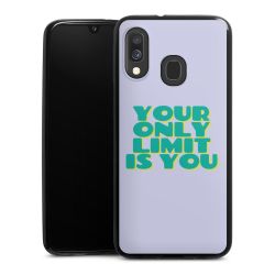 Silicone Slim Case black