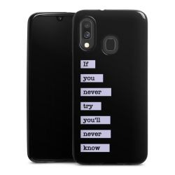 Silicone Slim Case black