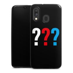 Silikon Slim Case schwarz